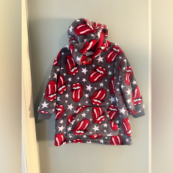 The Rolling Stones Kids Hoodie - Red and Gray - Picture 7 of 7
